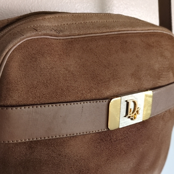 Dior Tan and Gold Accent Bag - Picture 5 of 17